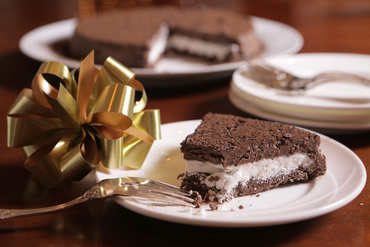 Christmas dinner - Chocolate Mousse Cake